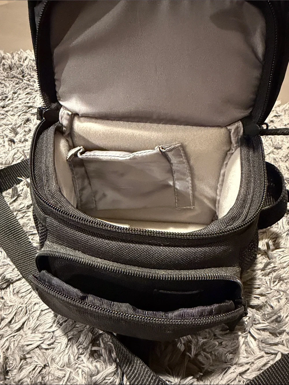 Sony Black Padded Camera Carrying Bag with Adjustable Strap